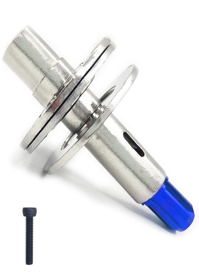Raflot VICRAZZE RC Slipper Set Metal Slipper Plate & Hub Slipper Shaft Set for 1/10 Arrma Granite Senton Big Rock Kraton Vorteks Outcast 1/8 Typhon Upgrade Replace Arrma ARA310946(Blue) - Image 1